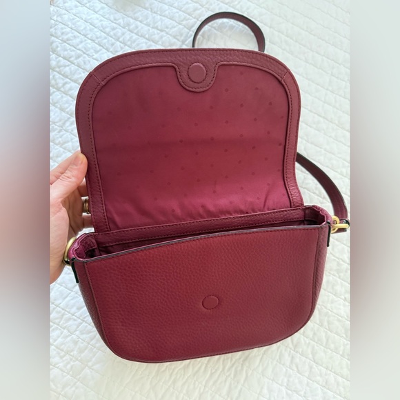 Kate Spade Merlot Maroon Crossbody Purse - Picture 3 of 3